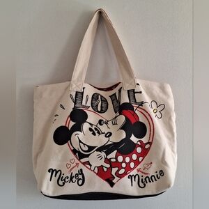 Mickey & Minnie Mouse Tote Bag